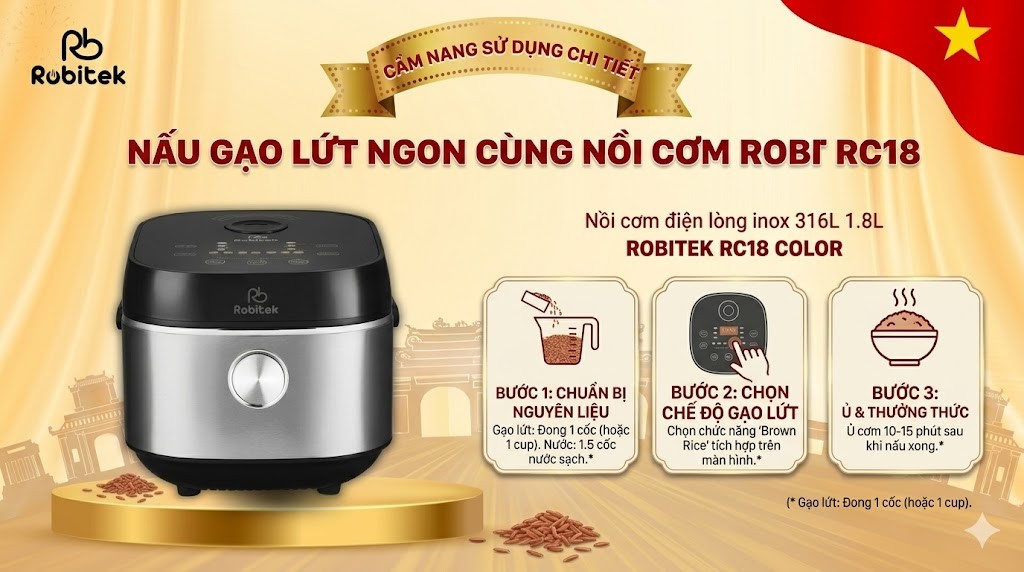 🍚 Cách Nấu Cơm Gạo Lứt Mềm Dẻo, Không Bị Khô